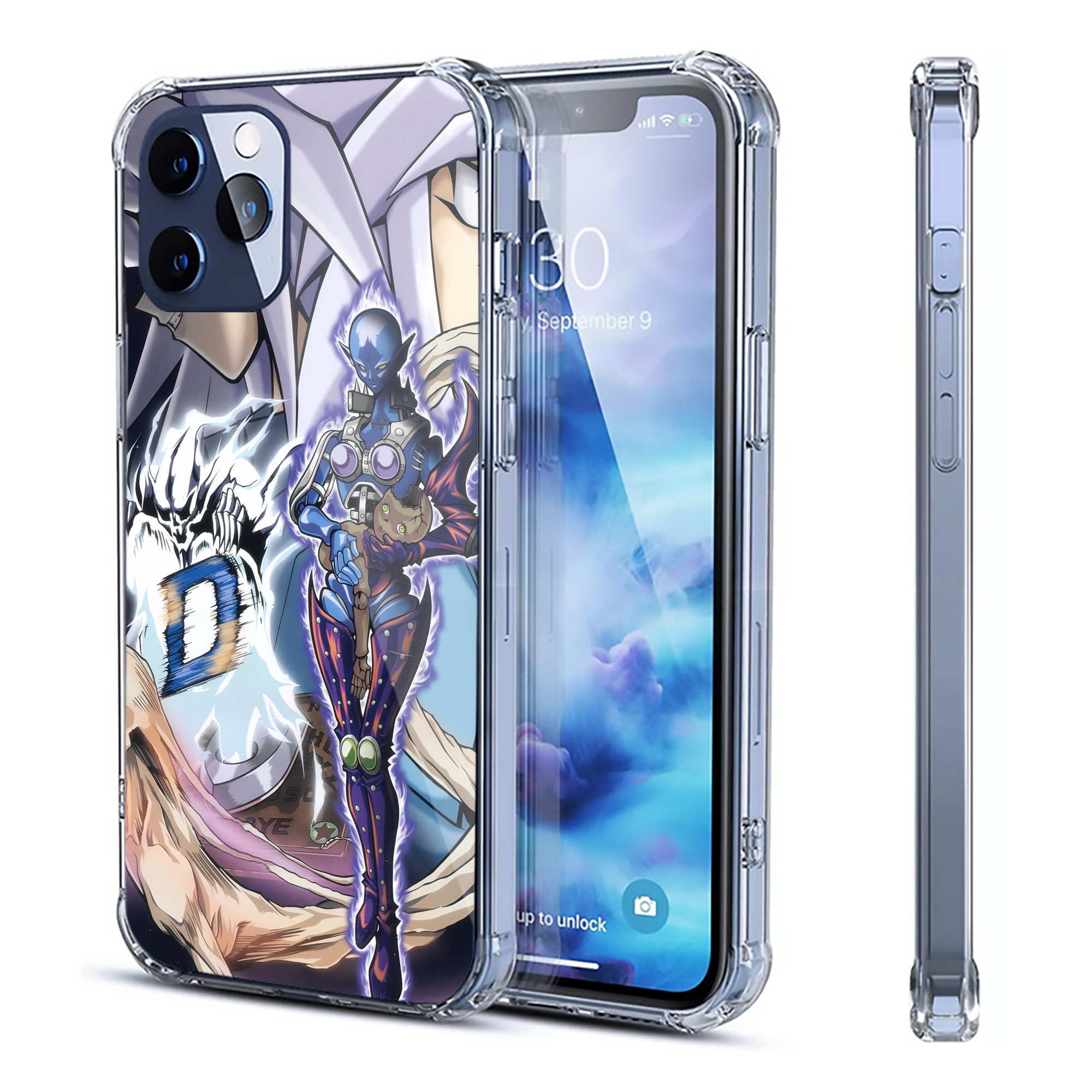 （画像用） 遊☆戯☆王 Yu-Gi-Oh! 【iPhone 12シリーズ対応】透明スマホケース（クリアソフトケース）